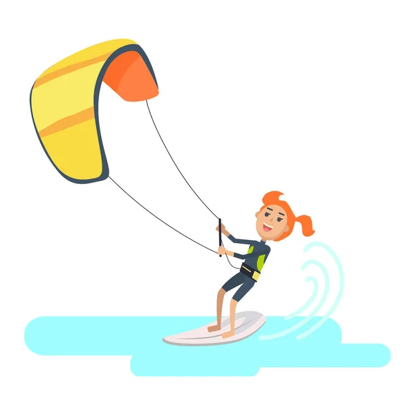 Kitesurfing